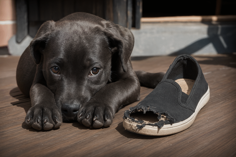 qué hacer si mi perro rompe cosas cuando se queda solo