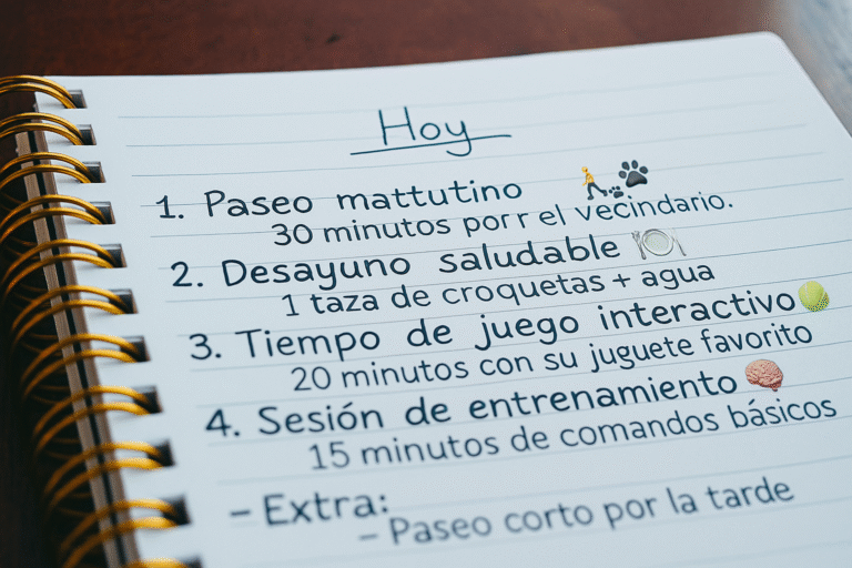 cómo introducir una rutina para perros con ansiedad